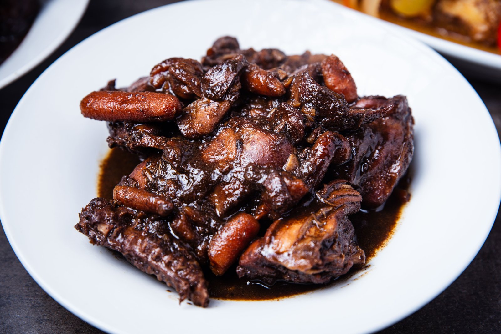 Oxtail plate